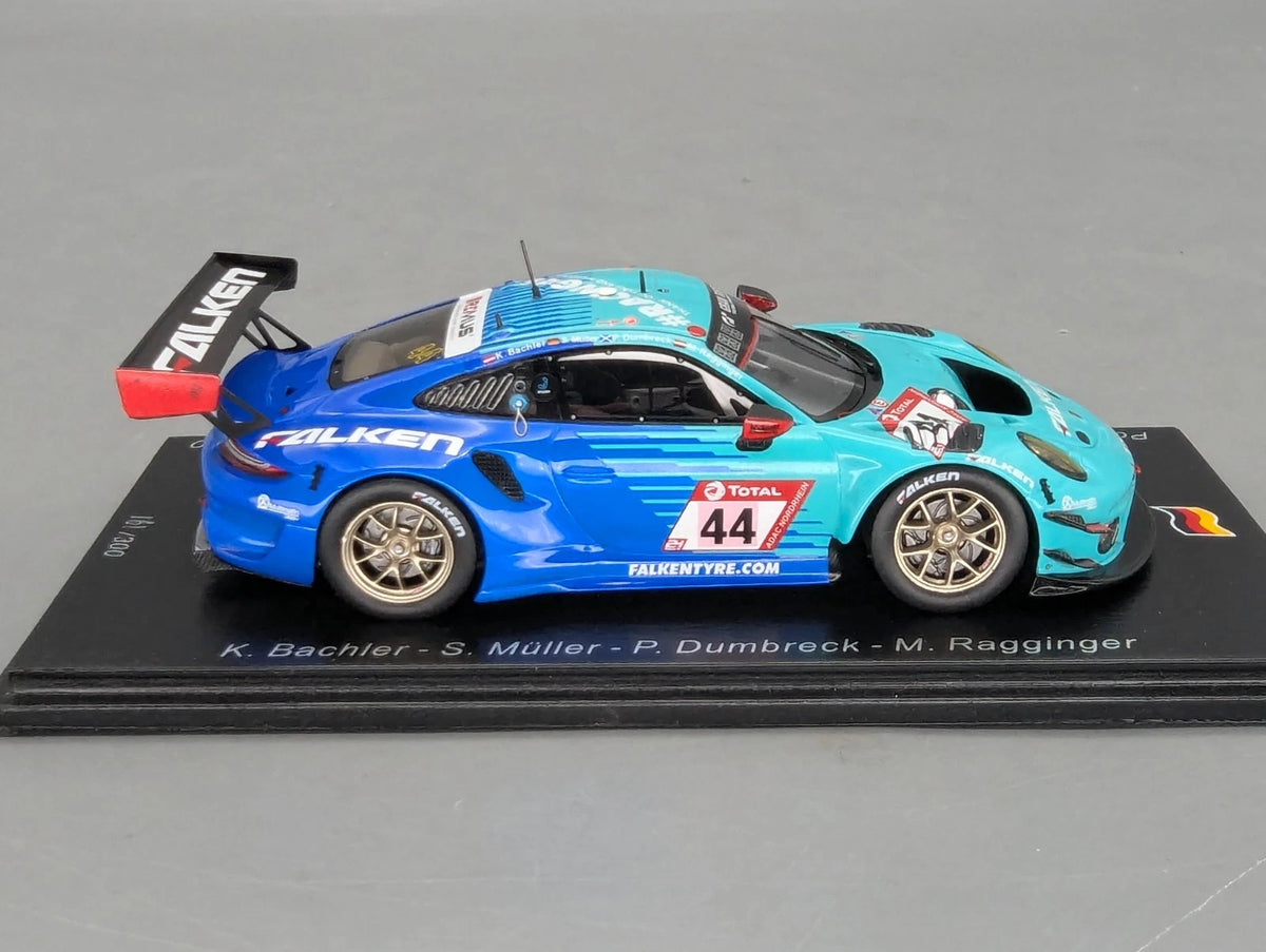 Modellautos 1:43 Spark SG689 Porsche 911 GT3 R 24h Nürburgring 2020 #44 mit OVP