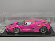 Modellautos 1:12 BBR Ferrari FXX-K 2014 Flash Pink Ltd 01/01 Vitrine OVP