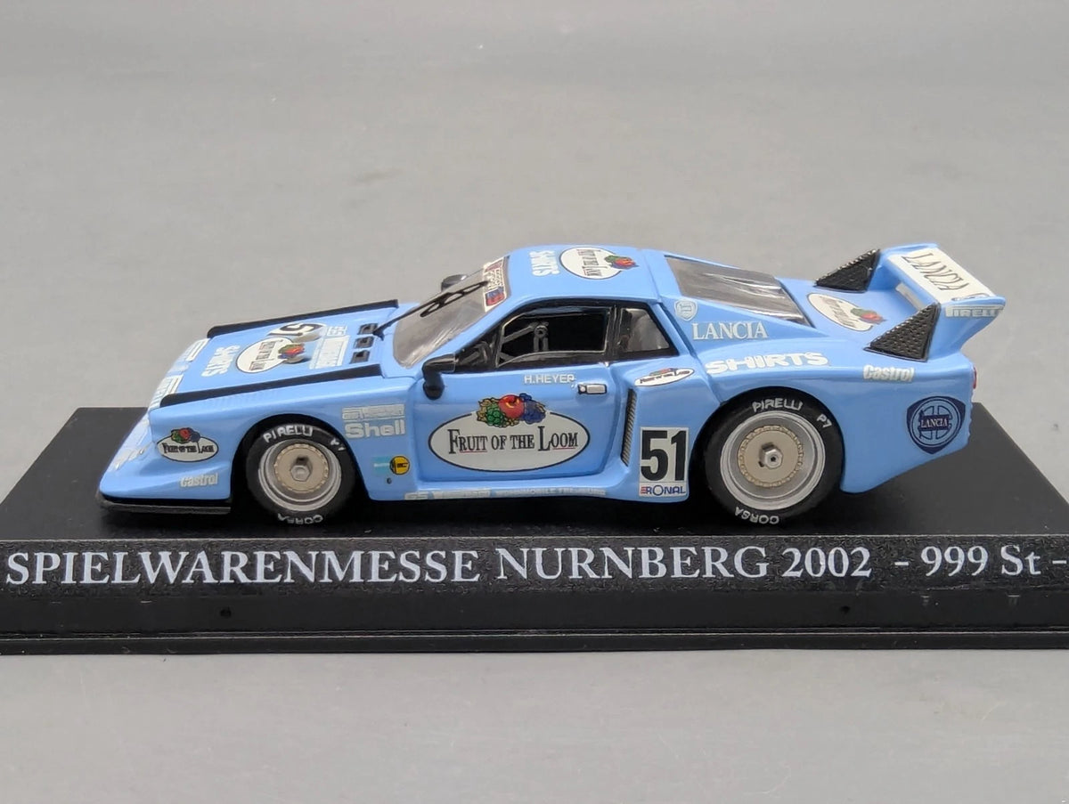 Modellautos 1:43 Best Model Lancia Beta MC WINNER DRM 1980 #51 H. Heyer  OVP