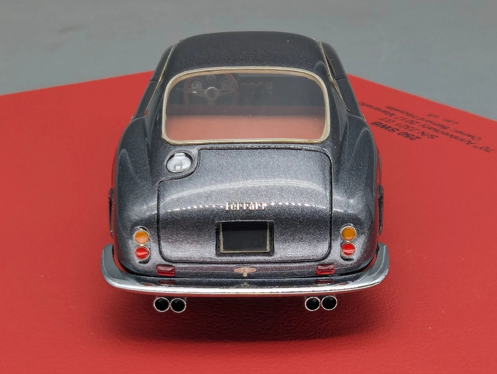 Modellautos 1:43 BBR Ferrari 250 SWB 70th Anniv. 2017 01/05 Große Vitrine in OVP