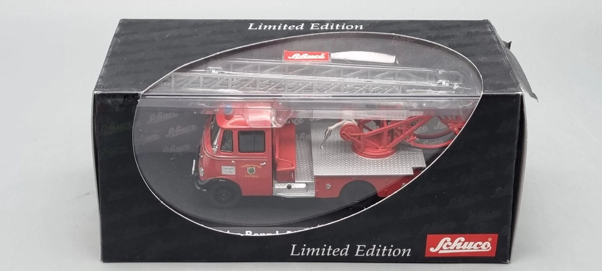 LKW Modelle 1:43 Schuco 02807 Mercedes-Benz L319 Feuerwehr Drehleiter DL18 OVP