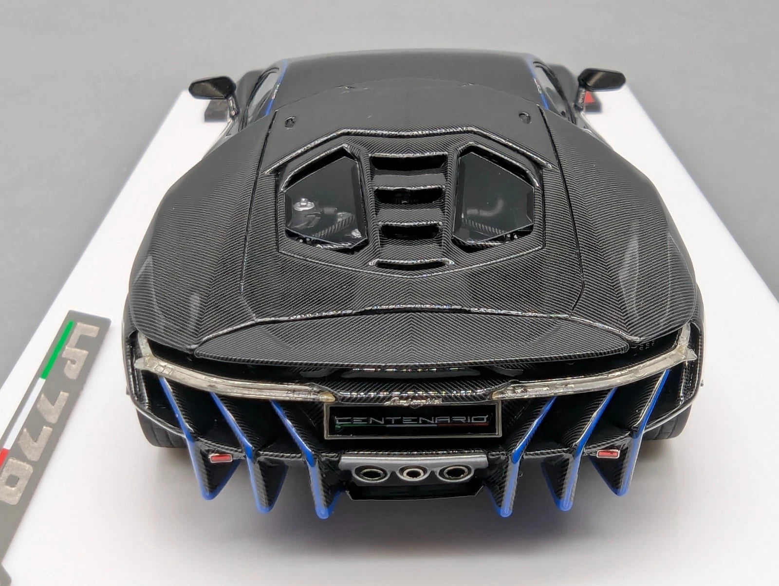 Eidolon Make Up 1:43 Lamborghini Centenario LP770-4 2016 Carbon Blue 80/100 OVP