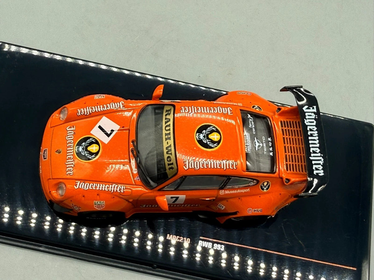 Modellautos 1:43 Ixo Porsche RWB 993 #7 mit OVP