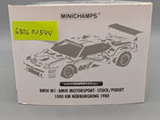 Modellautos 1:18 Minichamps BMW M1 1000KM Nürburgring 1980 #201 Stuck Piquet OVP