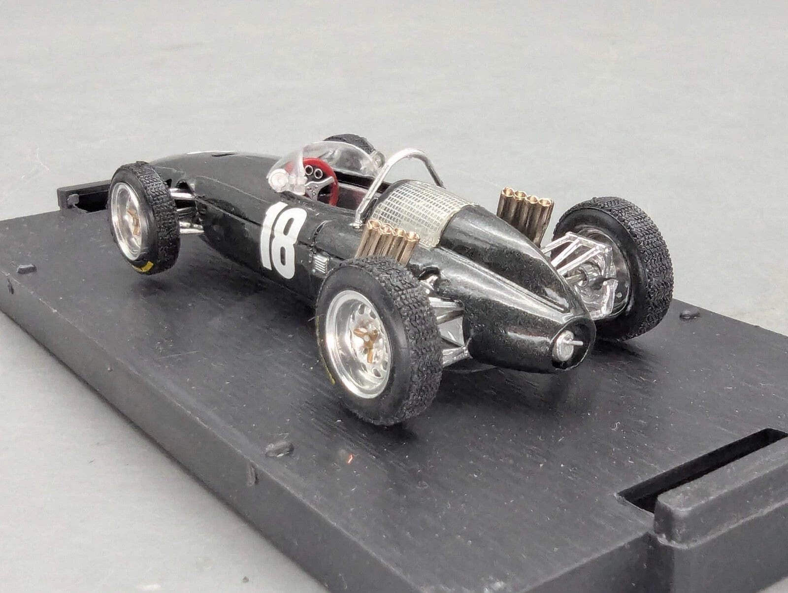 Modellautos 1:43 Brumm BRM P57 GP NL und D 1962 #18 Richie Ginther mit OVP