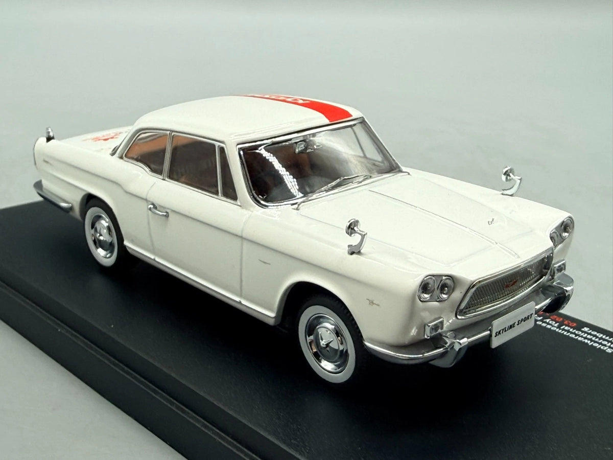 Modellautos 1:43 Kyosho Nissan Prince Skyline Sport Coupe Spielwarenmesse + OVP