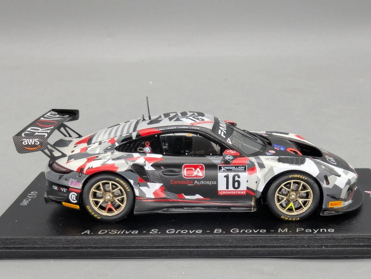 Modellautos 1:43 Spark SB530 Porsche 911 GT3 R 24h Spa 2022 Earl Bamber #16 OVP