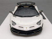 Eidolon Make Up 1:43 Lamborghini Aventador SVJ Roadster Weiß Grün Ltd 39/100 OVP