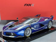 Modellautos 1:12 BBR Ferrari FXX-K 2014 Car #27 Blue UNIKAT Ltd 01/01 OVP