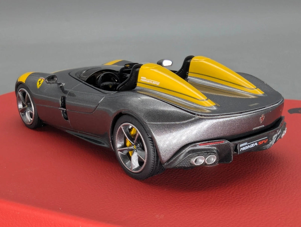 Modellautos 1:43 BBR  Ferrari Monza SP2 Metallic Silver Ltd 01/05 OVP
