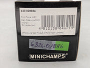Modellautos 1:43 Minichamps Ford Focus RS WRC Rally Catalunya 2002 #34 mit OVP