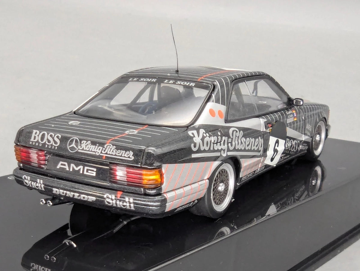 Modellautos 1:43 AUTOart Mercedes Benz 500SEC AMG Spa 1989 #6 Ludwig u. A. OVP