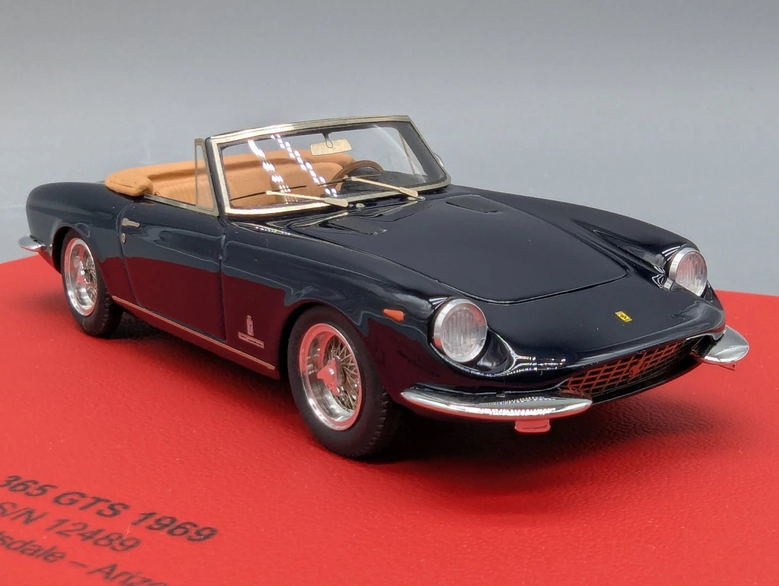 Modellautos 1:43 BBR Ferrari 365 GTS 1969 RM Auction Scottsdale Ltd 01/10 OVP