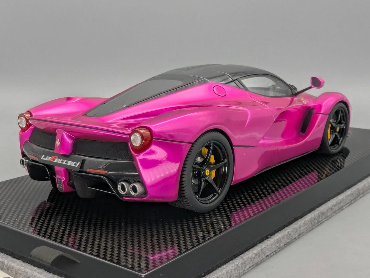 Modellautos 1:18 BBR Ferrari LaFerrari Pink Flash Ltd 04/05 OVP