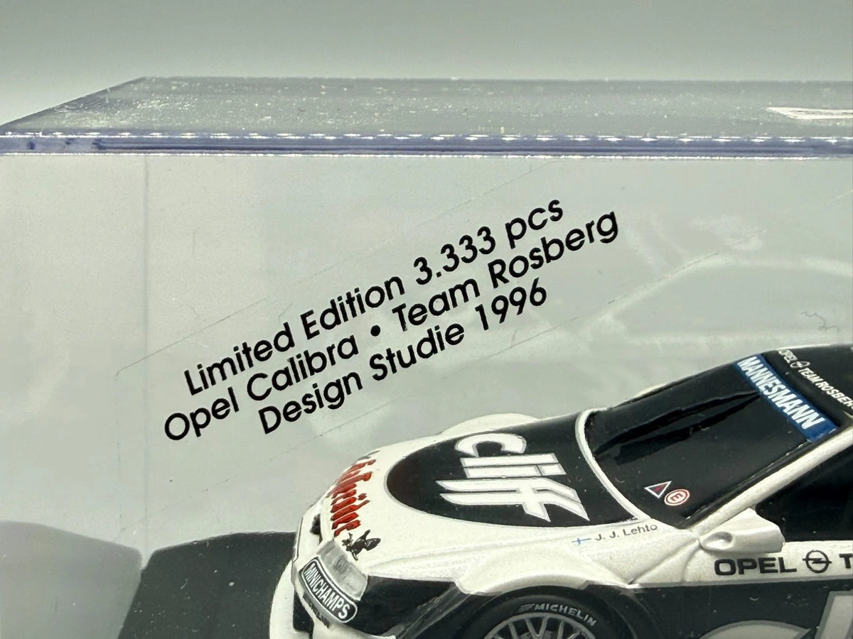 Modellautos 1:43 Minichamps Opel Calibra Team Rosberg 1996 mit OVP