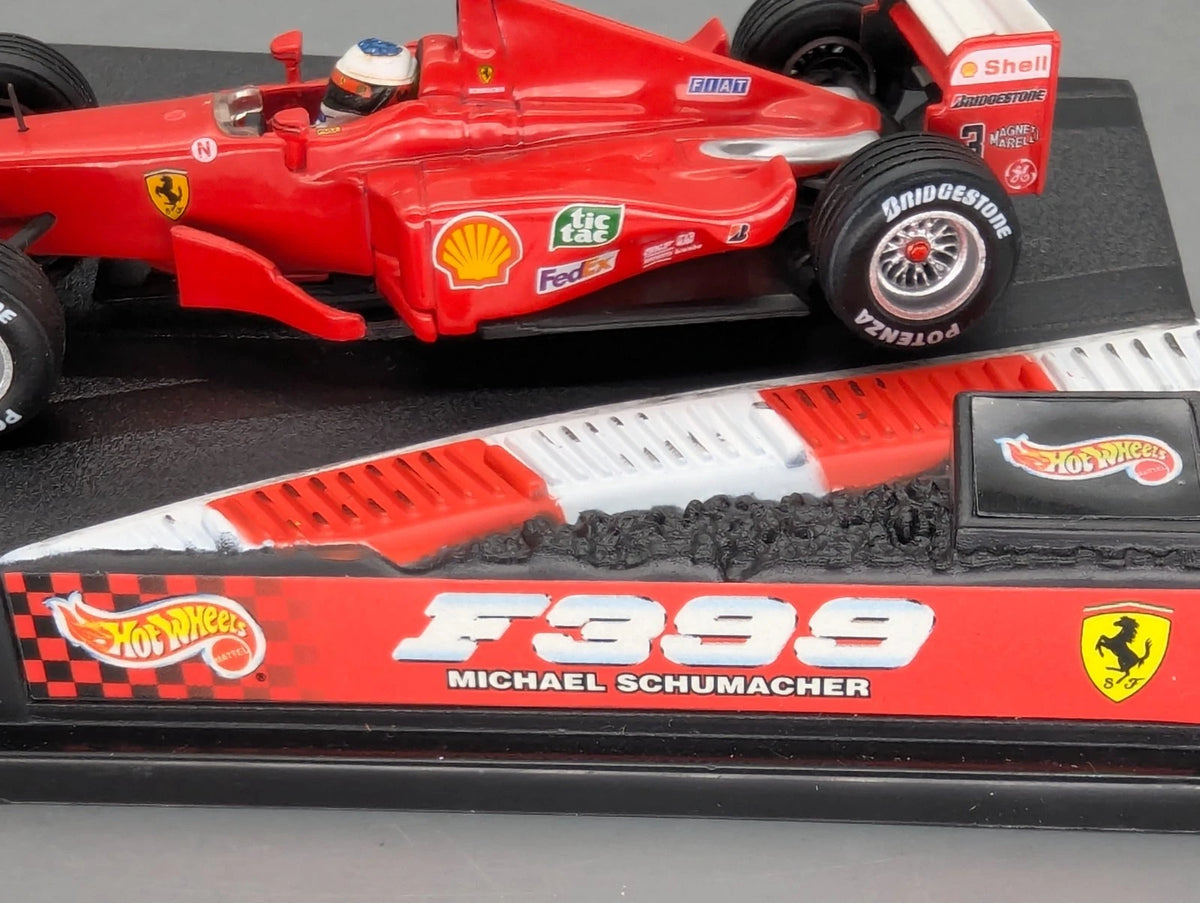 Modellautos 1:43 Hot Wheels Racing Ferrari F399 1999 #3 Schumacher mit OVP
