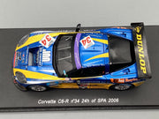 Modellautos 1:43 Spark Corvette C6-R 24h Spa 2006 #34 mit OVP