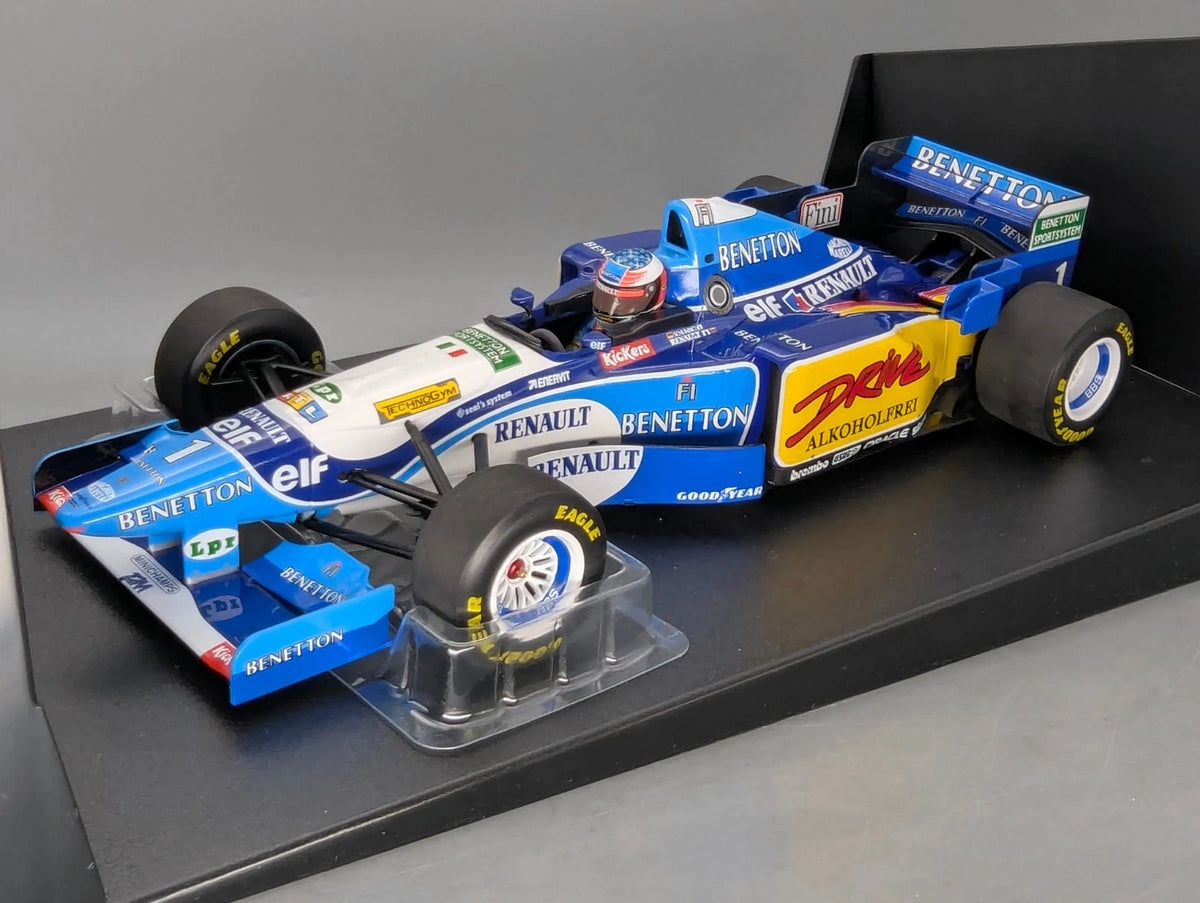 Modellautos 1:18 Minichamps Benetton Renault B195 WINNER #1 M. Schumacher OVP