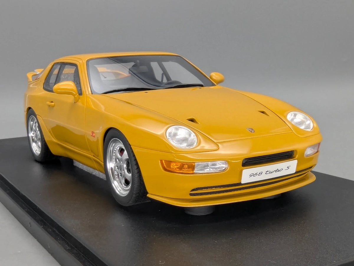 Modellautos 1:18 GT Spirit GT947 Porsche 968 Turbo S Gelb mit OVP