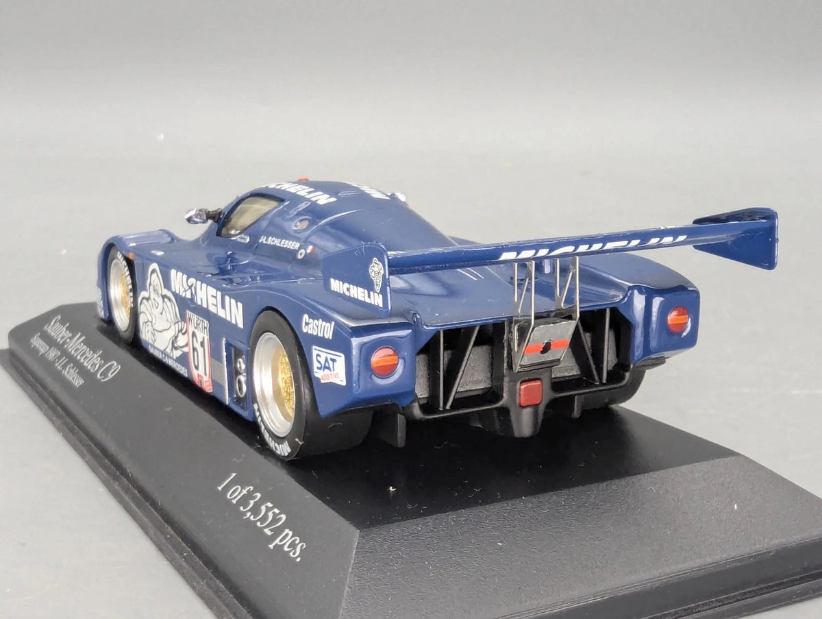 Modellauto 1:43 Minichamps Sauber Mercedes C9 Supercup 1987 #61 Schlesser OVP