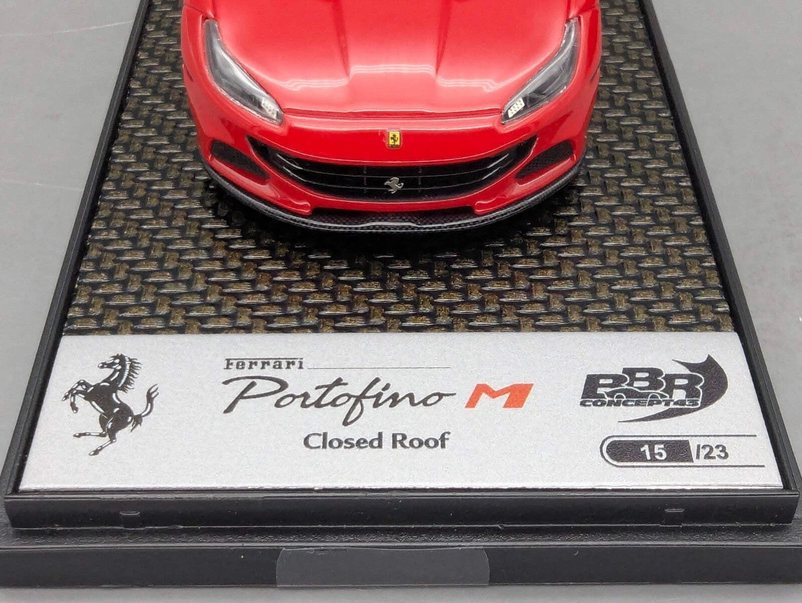 Modellautos 1:43 BBR Concept43 Ferrari Portofino M Spider CLOSED ROOF 15/23 OVP
