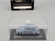 Modellautos 1:43 Minichamps Opel Olympia 1952 Irischgrau mit OVP