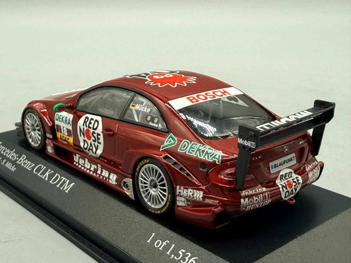 Modellautos 1:43 Minichamps Mercedes-Benz CLK DTM 2004 #18 mit OVP