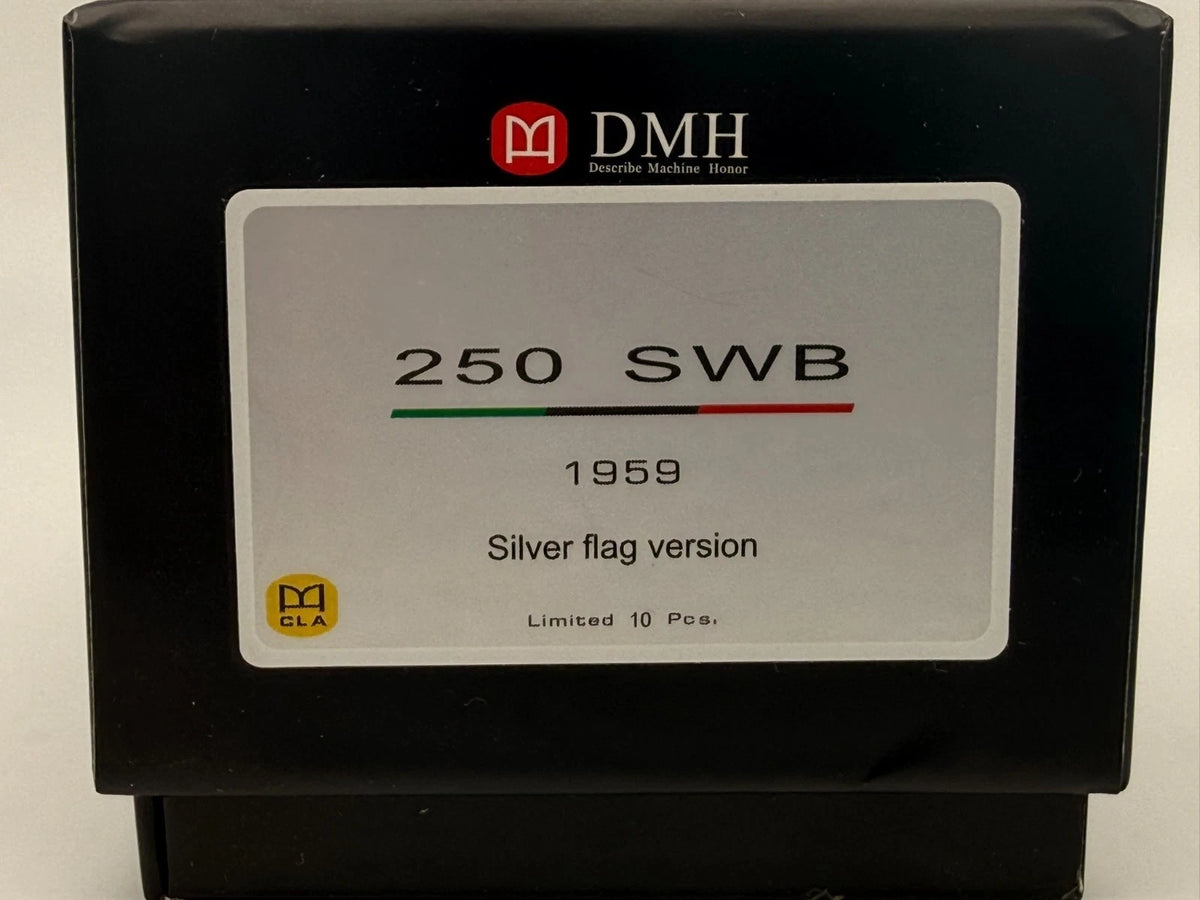 Modellautos 1:43 DMH Ferrari 250 SWB 1959 Silver flag version limitiert 4/10+OVP