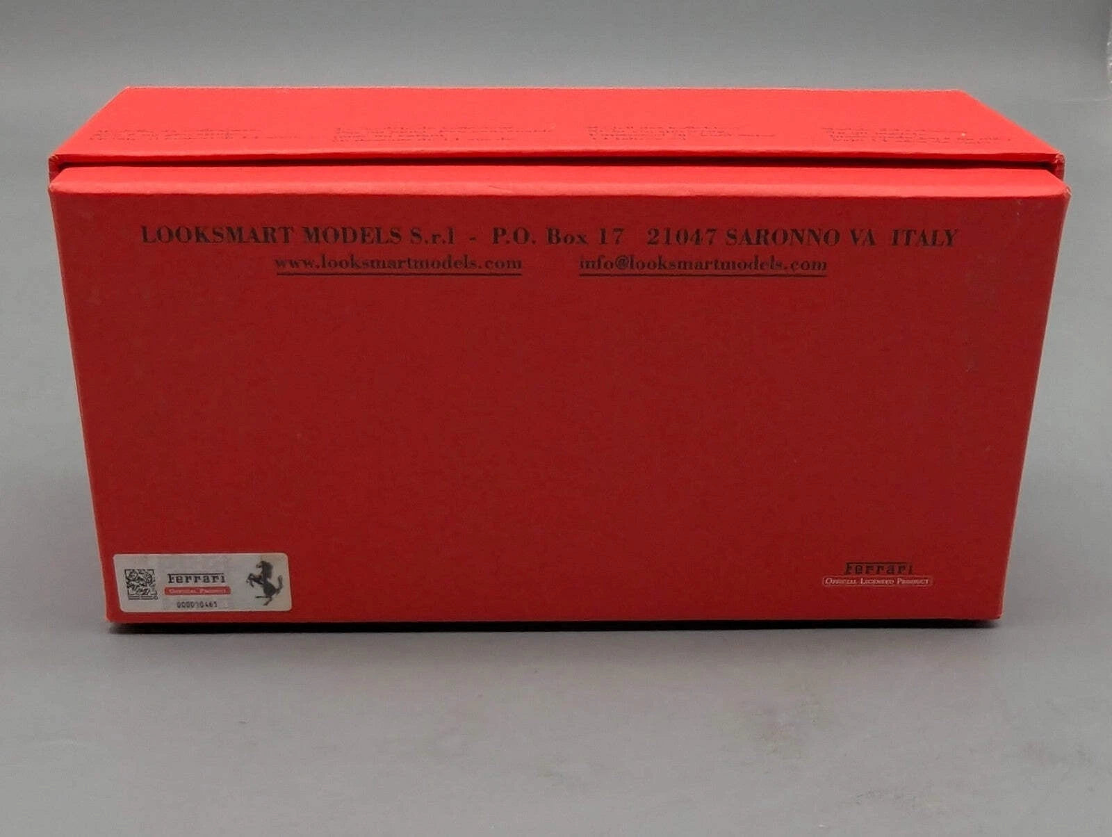Modellautos 1:43 LookSmart Ferrari 599XX Nürburgring Record Lap TimeOVP