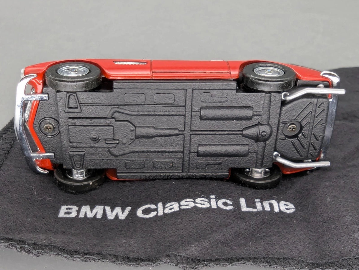 Modellautos 1:43 Minichamps Classic Line BMW 507 1956 Rot mit Dealer OVP