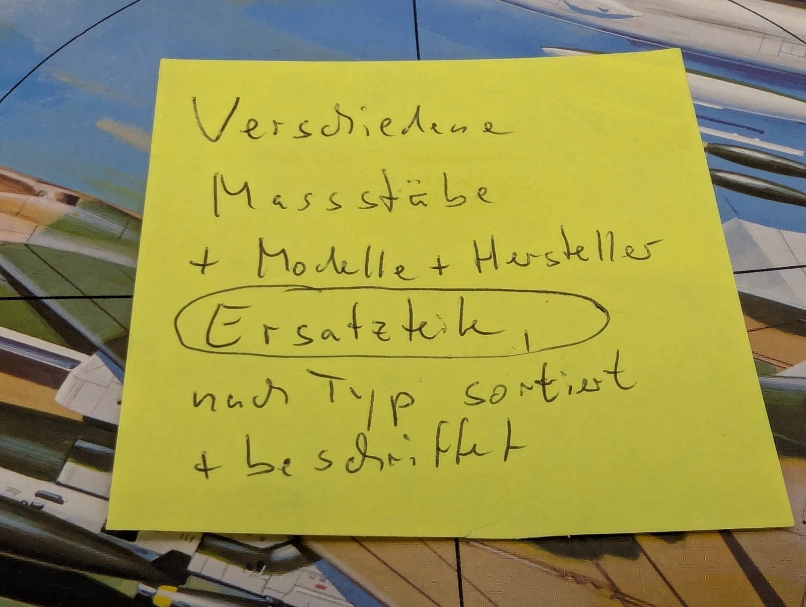 Flugzeug Modelle Bausatzteile Ersatzteile verschiedene Marken und Maßstäbe