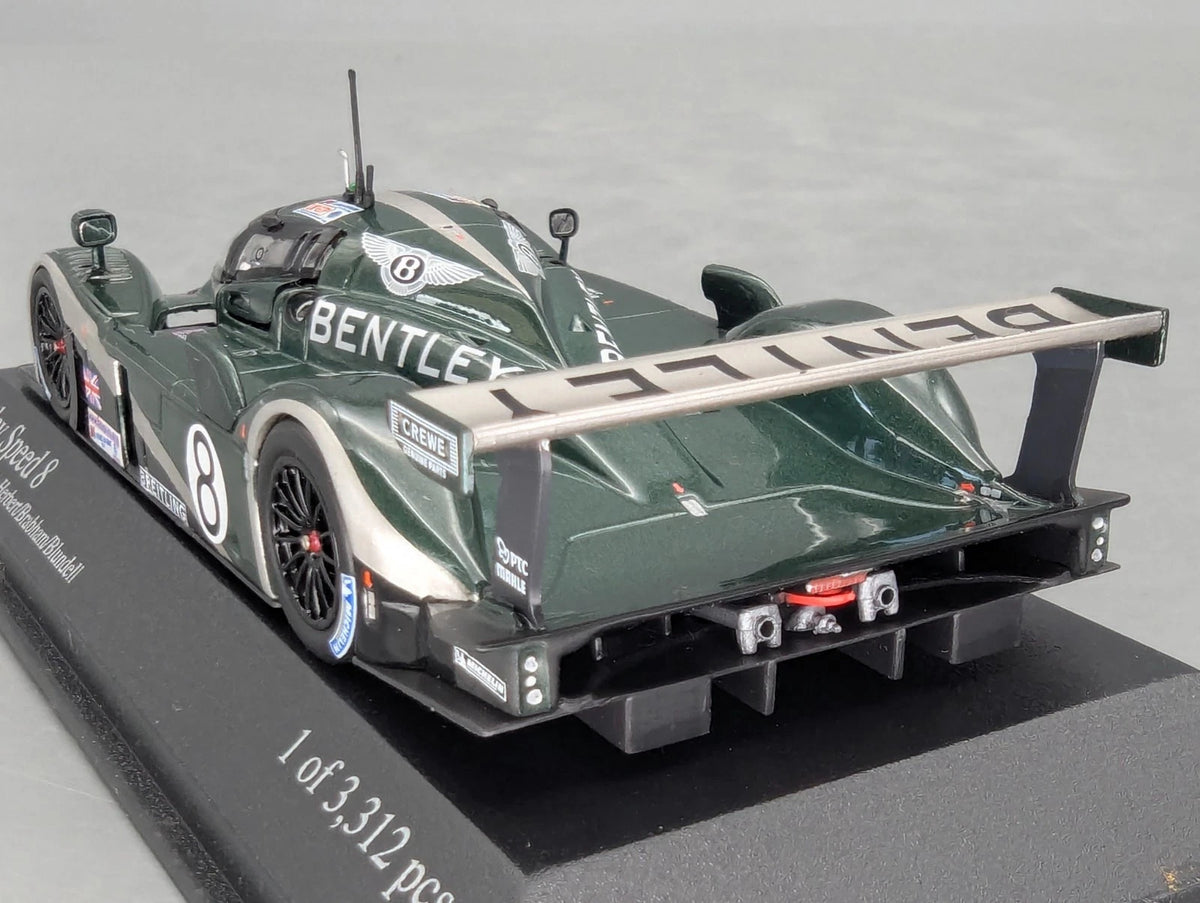 Modellautos 1:43 Minichamps Bentley Speed 8 24h Le Mans 2003 #8 mit OVP