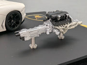 Eidolon Make Up 1:43 Lamborghini Aventador LP700-4 2011 Engine Set Matt Weiß OVP
