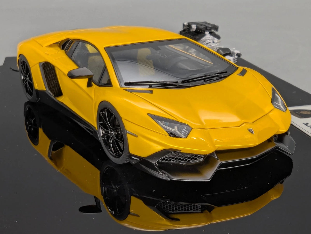 Eidolon Make Up 1:43 Lamborghini Aventador LP720-4 50. Annivers. Engine Set OVP