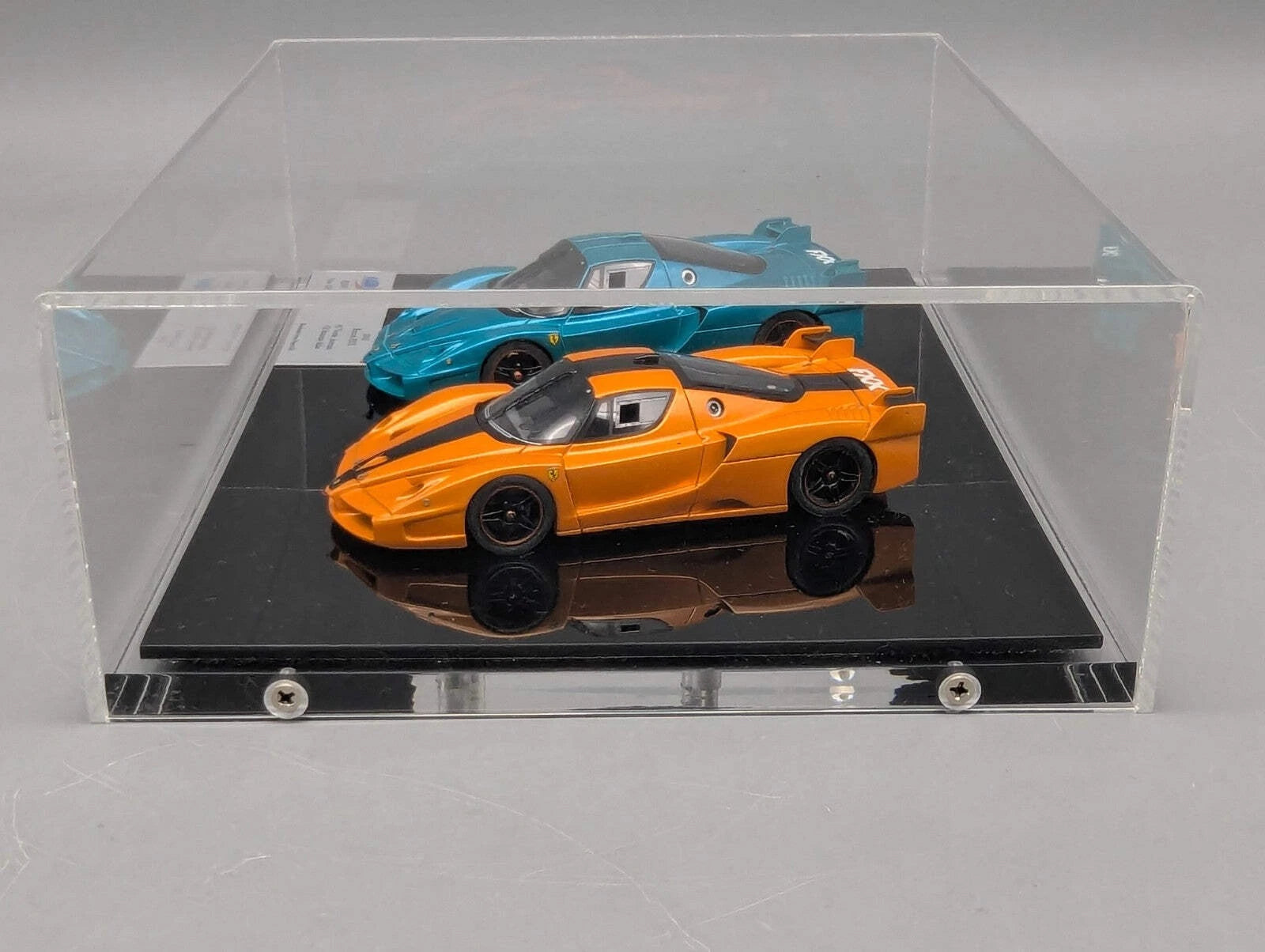 Modellautos 1:43 BBR Project Kit Ferrari FXX 2005 HANDMADE Set Unikat Vitrine