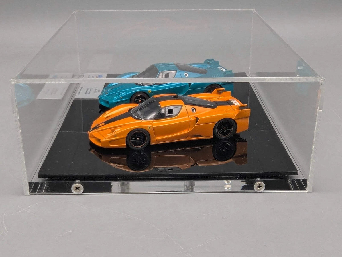 Modellautos 1:43 BBR Project Kit Ferrari FXX 2005 HANDMADE Set Unikat Vitrine