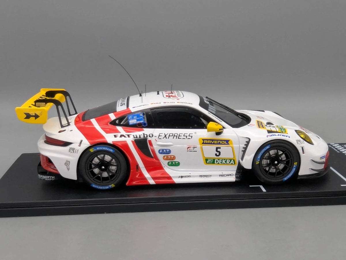 Modellautos 1:18 Ixo Porsche 911 GT3 R 24h Nürburgring 2024 #5 mit OVP