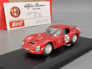 Modellautos 1:43 Best Model Alfa Romeo TZ2 1964 Rot #230 mit OVP