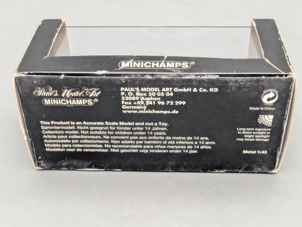Modellautos 1:43 Minichamps Opel Monza 1980 Blau Metallic mit OVP
