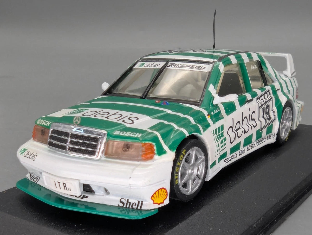 Modellautos 1:43 Minichamps Mercedes Benz 190E EVO2 2. Version 1992 #19 Asch OVP