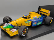 Modellautos 1:18 Minichamps Benetton Ford B191B Early 1992 #19 M. Schumacher OVP