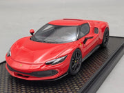 Modellautos 1:43 BBR Concept43 Ferrari 296 GTB Rosso Corsa 322 Ltd 53/96 mit OVP