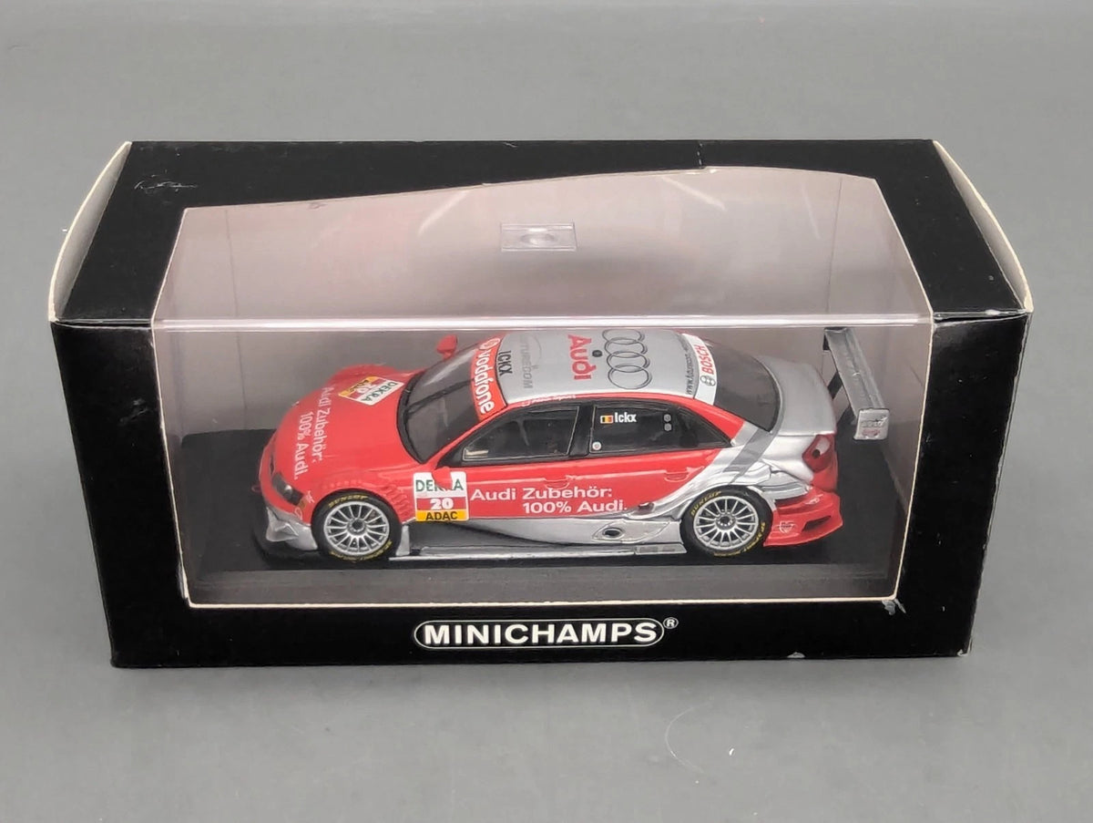 Modellautos 1:43 Minichamps Audi A4 DTM 2006 #20 Vanina Ickx mit OVP
