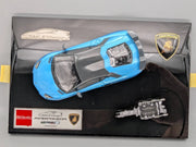 Eidolon Make Up 1:43 Lamborghini Aventador LP760-2 Engine Set Oakley Blau OVP