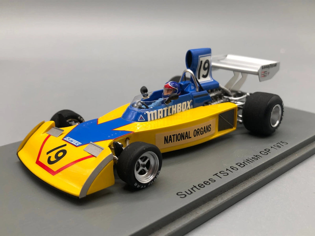 Modellautos 1:43 Spark Surtees TS16 Formel1 Morgan #19 mit OVP