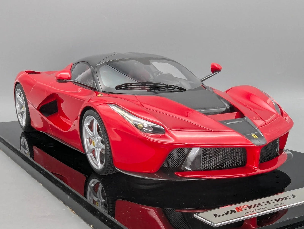 Modellautos 1:12 BBR Ferrari LaFerrari 2013 F1 2008 Met Red Ltd 04/05 Stück OVP