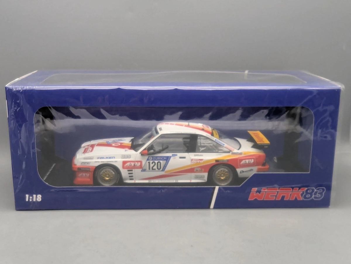 Modellautos 1:18 Werk83 Opel Manta 24h Nürburgring 2018 #120 Strycek u. A. OVP