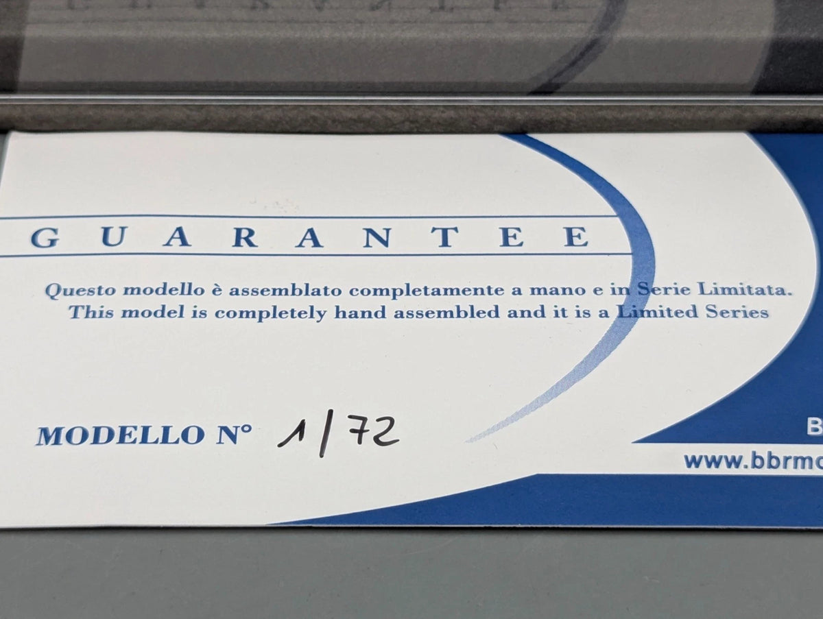 Modellautos 1:18 BBR Ferrari 400 Superamerica 1962 Met. Blue 01/72 Stück mit OVP