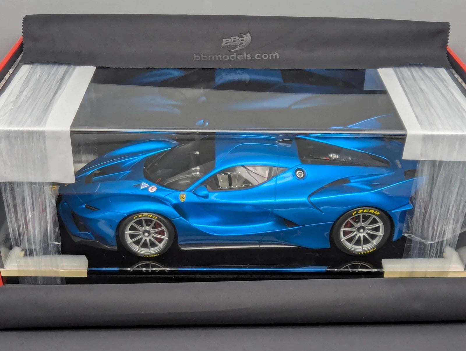 Modellautos 1:12 BBR Ferrari FXX-K 2014 Gloss Blue Emperor UNIKAT Ltd 01/01 OVP