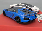 Eidolon Make Up 1:43 Lamborghini Aventador LP760-2 Blau und Weiß 2tlg Set OVP